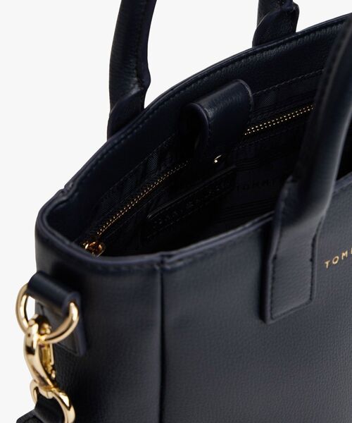 TOMMY HILFIGER（トミーヒルフィガー）の「カジュアルミニトートバッグ（トートバッグ・レディース・ベージュ/ネイビー/ブラック・FREE）」の14枚目の写真