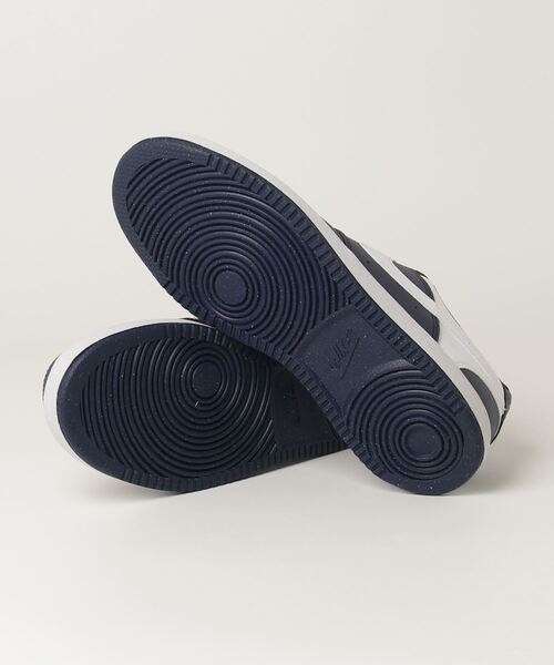 NIKE（ナイキ）の「ナイキ NIKE ナイキ コート ビジョン LO（スニーカー・メンズ・ホワイト×ネイビー・25.0cm/26.0cm/26.5cm/27.0cm/27.5cm/28.0cm/25.5cm）」の3枚目の写真