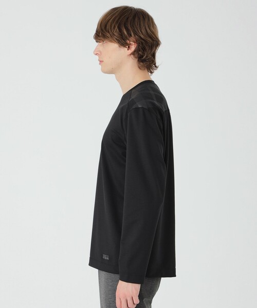 BLACK LABEL CRESTBRIDGE(ブラックレーベル・クレストブリッジ)の「ハイストレッチテーラリングカットソー(Tシャツ/カットソー・メンズ・オフホワイト/ブルー/ブラック・M/XL/L)」の17枚目の写真