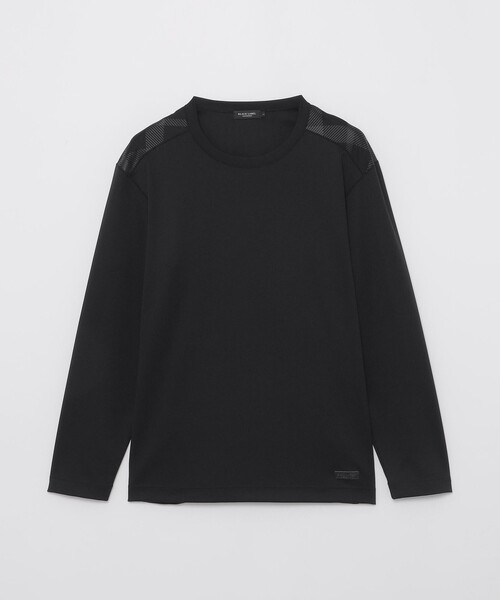 BLACK LABEL CRESTBRIDGE(ブラックレーベル・クレストブリッジ)の「ハイストレッチテーラリングカットソー(Tシャツ/カットソー・メンズ・オフホワイト/ブルー/ブラック・M/XL/L)」の5枚目の写真