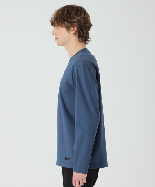 BLACK LABEL CRESTBRIDGE(ブラックレーベル・クレストブリッジ)の「ハイストレッチテーラリングカットソー(Tシャツ/カットソー・メンズ・オフホワイト/ブルー/ブラック・M/XL/L)」の7枚目の写真