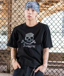 WEGO | WEGO/【25年春夏新作】ラインストーンルーズネックT(Tシャツ/カットソー)