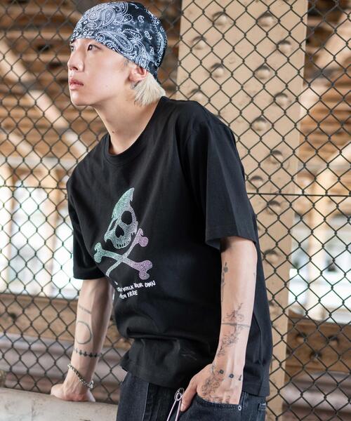 WEGO（ウィゴー）の「WEGO/ラインストーンルーズネックT（Tシャツ/カットソー・メンズ・その他2/その他1・LARGE/MEDIUM）」の9枚目の写真