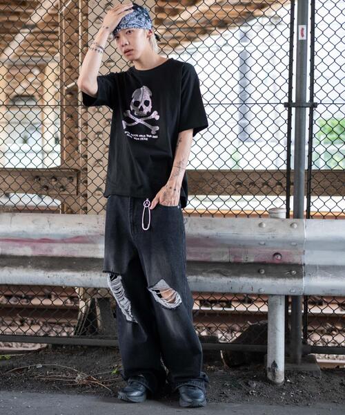 WEGO（ウィゴー）の「WEGO/ラインストーンルーズネックT（Tシャツ/カットソー・メンズ・その他2/その他1・LARGE/MEDIUM）」の12枚目の写真