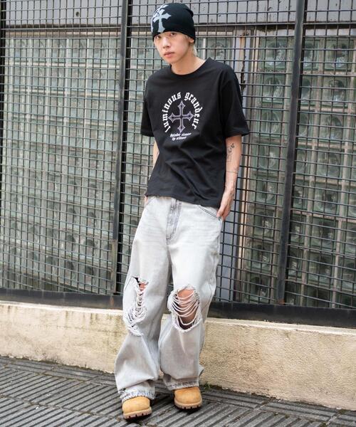 WEGO（ウィゴー）の「WEGO/ラインストーンルーズネックT（Tシャツ/カットソー・メンズ・その他2/その他1・LARGE/MEDIUM）」の17枚目の写真