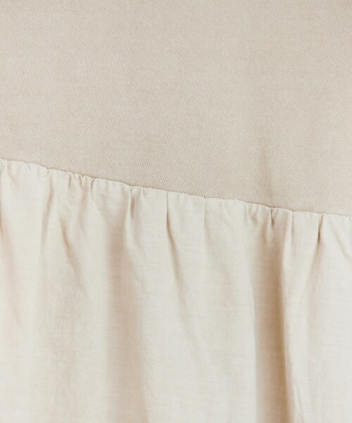 FREAK'S STORE（フリークスストア）の「限定展開　ピグメント 加工 ティアード 切り替え ワンピース（ワンピース・レディース・スミクロ/ベージュ/ネイビー/レッド/グリーン/ナチュラル・SMALL/MEDIUM）」の12枚目の写真