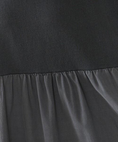 FREAK'S STORE（フリークスストア）の「限定展開　ピグメント 加工 ティアード 切り替え ワンピース（ワンピース・レディース・スミクロ/ベージュ/ネイビー/レッド/グリーン/ナチュラル・SMALL/MEDIUM）」の18枚目の写真