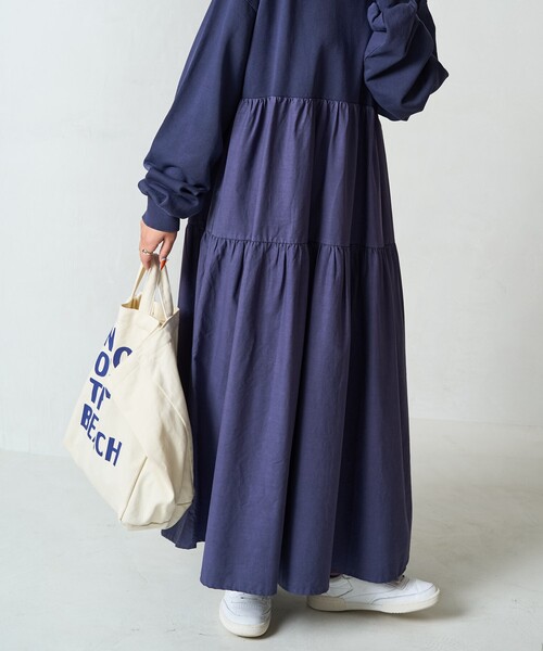 断*b様 フリークスストア☆アシメ ティアードワンピース FREAK'S STORE（フリークスストア）の「Freada/フリーダ アシメ