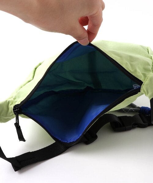 BREEZE（ブリーズ）の「one by more ハーフムーンショルダーバック（ショルダーバッグ・キッズ・グリーン/ライム/ブラック・FREE）」の13枚目の写真