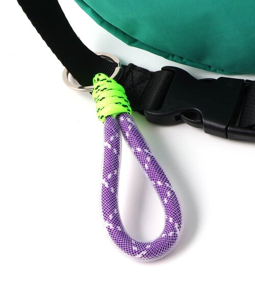 BREEZE（ブリーズ）の「one by more ハーフムーンショルダーバック（ショルダーバッグ・キッズ・グリーン/ライム/ブラック・FREE）」の7枚目の写真