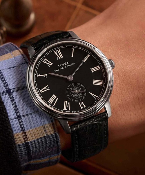 TIMEX(タイメックス)の「TIMEX/タイメックス ウォーターベリー 腕時計 TX-TW2Y23200 メンズ(アナログ腕時計・メンズ・ブラック・FREE)」の1枚目の写真