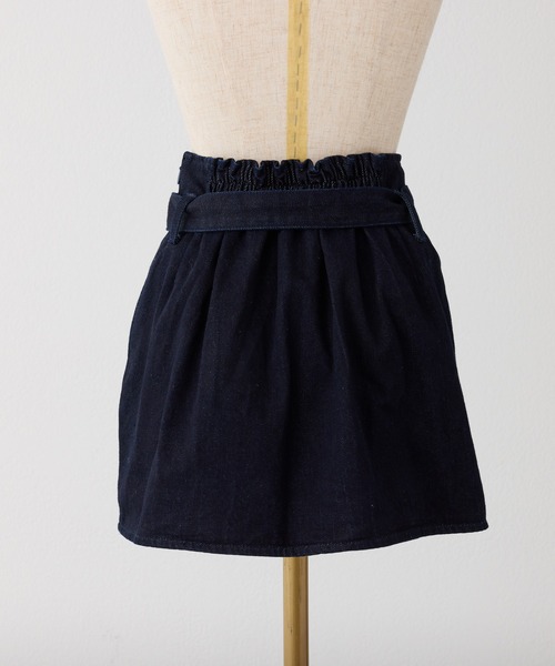 セール】【セットアップ対応】ベルト付きパイピングミニスカート