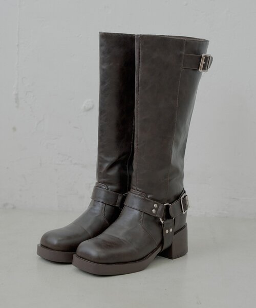 2wayロング丈エンジニアブーツ（ブーツ）｜Chico（チコ）の