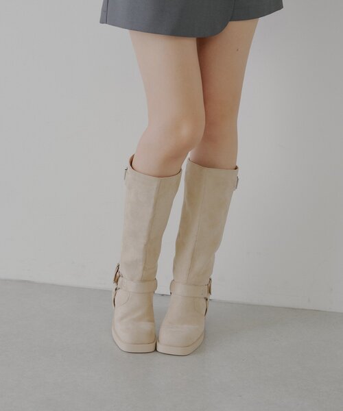 2wayロング丈エンジニアブーツ（ブーツ）｜Chico（チコ）の