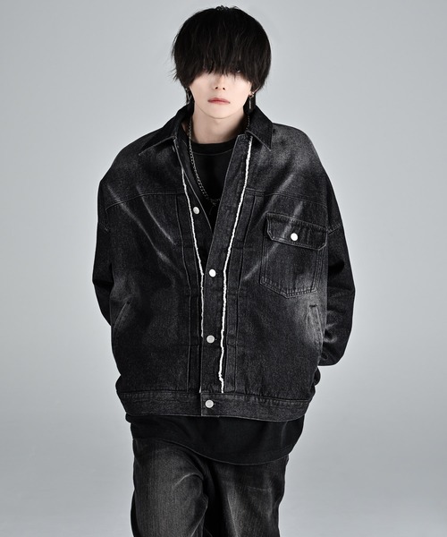 希少★極美品★定価5.8万★A. P.C. ミラーデニムジャケット　ブルゾン 希少☆極美品☆定価5.8万☆A. P.C. ミラーデニムジャケット