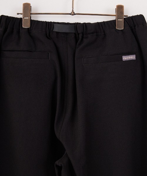 GRAMICCI × EDIFICE 別注ウールライク パンツ チャコール M GRAMICCI × EDIFICE 別注ウールライク パンツ チャコール M