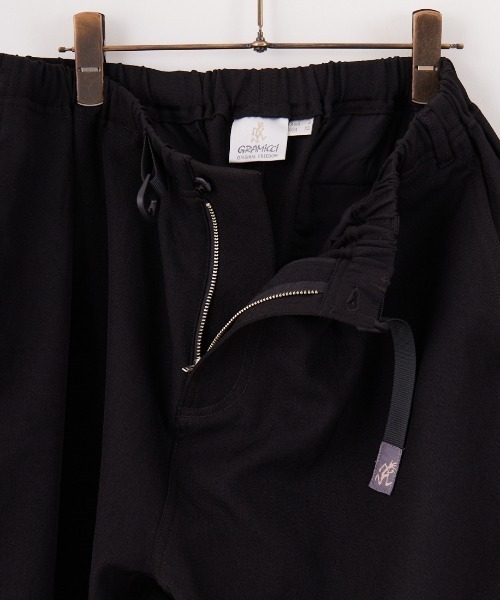 GRAMICCI 黒ワイドパンツ(新品) GRAMICCI (グラミチ) 【Japan Exclusive】TWILL WIDE PANT #MEN