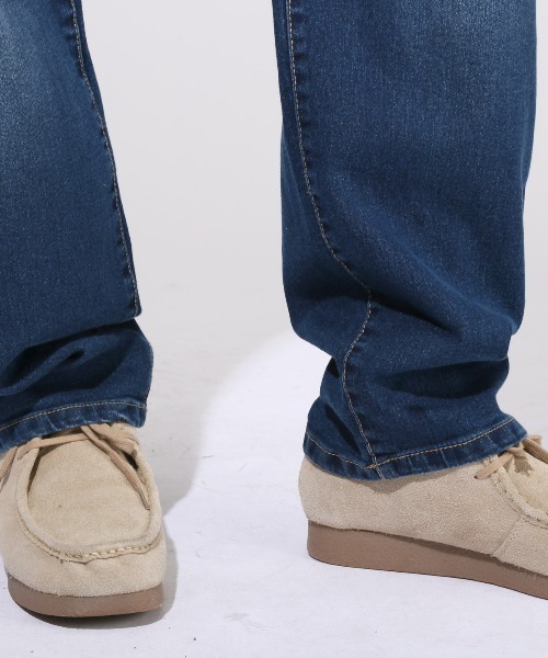 LUXSTYLE(ラグスタイル)の「ワイドストレッチデニムパンツ(デニムパンツ・メンズ・インディゴブルー/ブルー系その他/ブラック/ブルー/ブラック系その他・M/L/XL)」の19枚目の写真