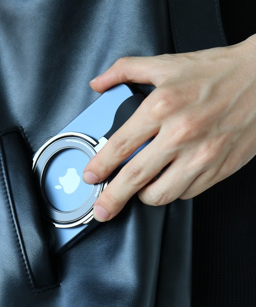 AAUXX（オークス）の「＜AAUXX＞ IRING MAG /アイリング マグ G1（スマホグッズ・メンズ・ブラック・ONE SIZE）」の4枚目の写真