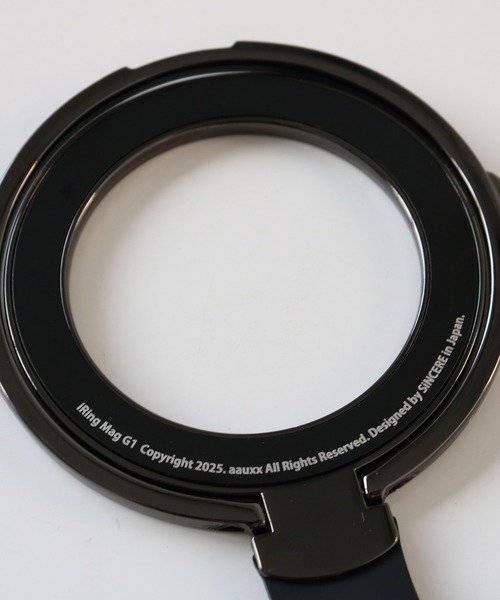 AAUXX（オークス）の「＜AAUXX＞ IRING MAG /アイリング マグ G1（スマホグッズ・メンズ・ブラック・ONE SIZE）」の5枚目の写真