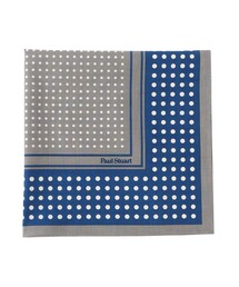 Paul Stuart（ポールスチュアート）の「ドット柄プリントハンカチ（ハンカチ/ハンドタオル）」