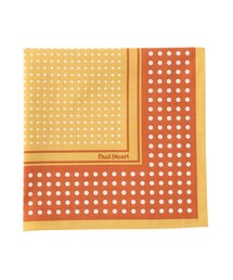 Paul Stuart（ポールスチュアート）の「ドット柄プリントハンカチ（ハンカチ/ハンドタオル）」