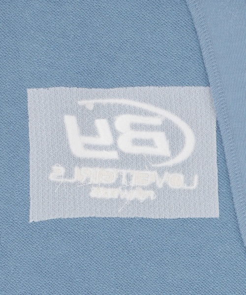 by LOVEiT（バイラビット）の「ハーフジップチュニック（ワンピース・キッズ・サックスブルー/ネイビー・150cm/140cm/160cm/120cm/130cm）」の6枚目の写真