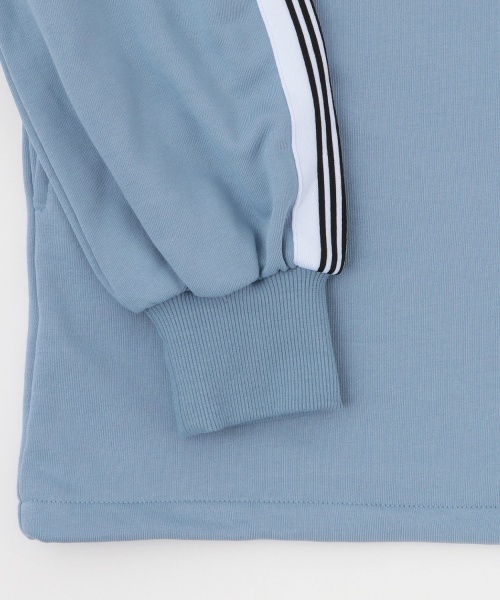 by LOVEiT（バイラビット）の「ハーフジップチュニック（ワンピース・キッズ・サックスブルー/ネイビー・150cm/140cm/160cm/120cm/130cm）」の8枚目の写真