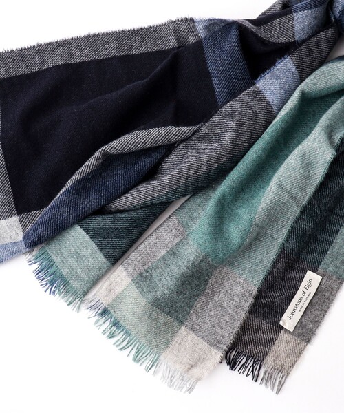 007ジェームズボンド着用】Johnstons of elgan ストール 007ジェームズ