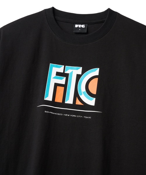 FTC（エフティーシー）の「DECO L/S TEE（Tシャツ/カットソー・メンズ・ホワイト/ブラック・MEDIUM/LARGE）」の5枚目の写真
