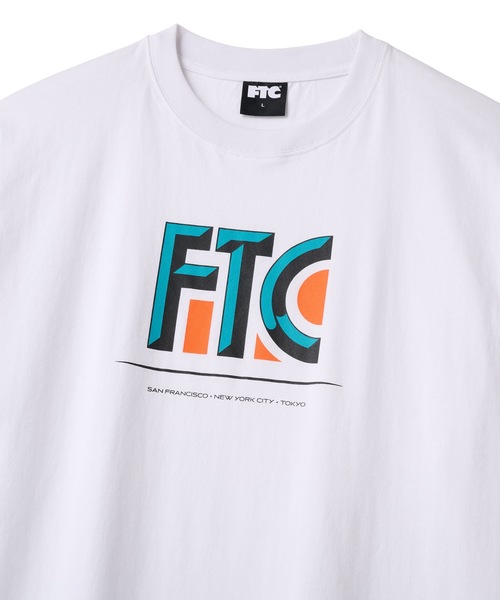 FTC（エフティーシー）の「DECO L/S TEE（Tシャツ/カットソー・メンズ・ホワイト/ブラック・MEDIUM/LARGE）」の3枚目の写真