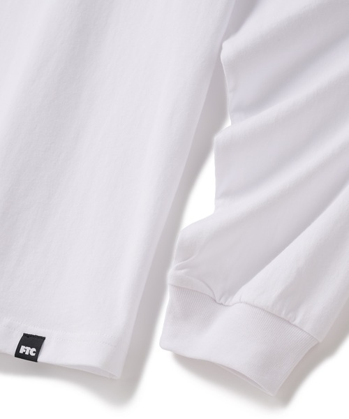 FTC（エフティーシー）の「DECO L/S TEE（Tシャツ/カットソー・メンズ・ホワイト/ブラック・MEDIUM/LARGE）」の4枚目の写真