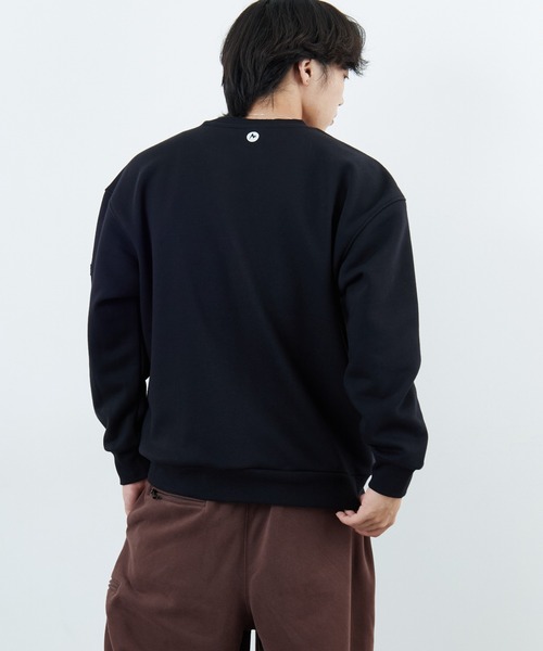 MARMOT（マーモット）の「[Marmot/マーモット] 別注 ワンポイントロゴ ポケットスウェット（スウェット・レディース・ブラック/ベージュ・XL/L/M/S）」の15枚目の写真