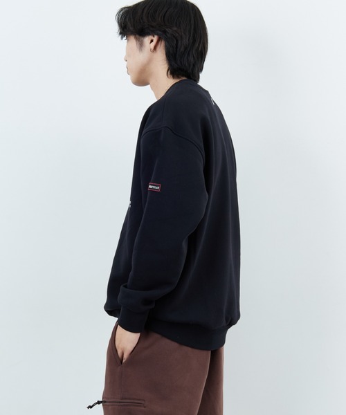 MARMOT（マーモット）の「[Marmot/マーモット] 別注 ワンポイントロゴ ポケットスウェット（スウェット・レディース・ブラック/ベージュ・XL/L/M/S）」の17枚目の写真