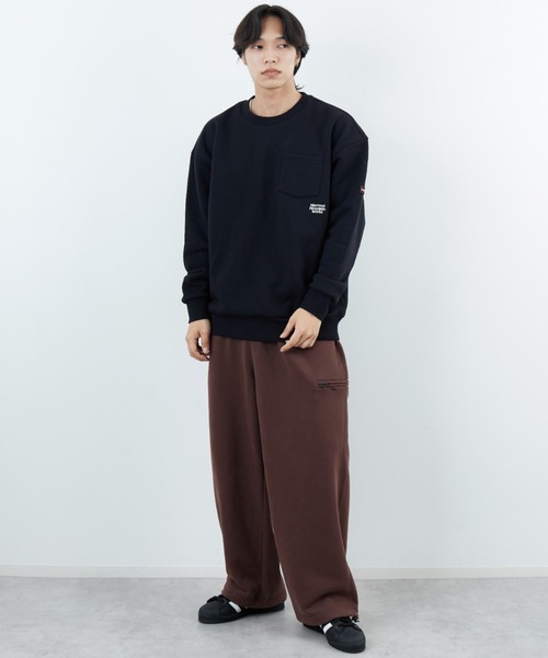 MARMOT（マーモット）の「[Marmot/マーモット] 別注 ワンポイントロゴ ポケットスウェット（スウェット・レディース・ブラック/ベージュ・XL/L/M/S）」の19枚目の写真