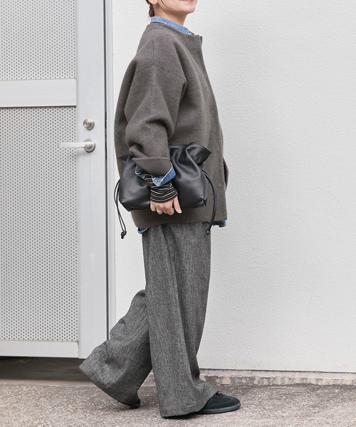 新品未使用 ジャーナルスタンダード ダブルフェイスコクーンカーディガン ダブルフェイスコクーンニットジャケット（カーディガン）｜JOURNAL