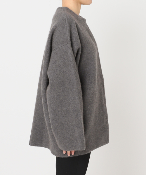 ダブルフェイスコクーンニットジャケット（カーディガン/ボレロ