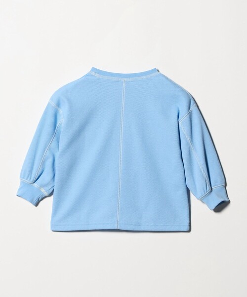 green label relaxing（グリーンレーベルリラクシング）の「ハニカム 配色 プルオーバー / キッズ  100cm-160cm（Tシャツ/カットソー・キッズ・イエロー/ライトブルー/ブラック/オフホワイト・130cm/100cm/110cm/120cm/160cm/150cm/140cm）」の18枚目の写真