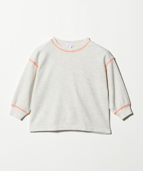 green label relaxing（グリーンレーベルリラクシング）の「ハニカム 配色 プルオーバー / キッズ  100cm-160cm（Tシャツ/カットソー・キッズ・イエロー/ライトブルー/ブラック/オフホワイト・130cm/100cm/110cm/120cm/160cm/150cm/140cm）」の22枚目の写真