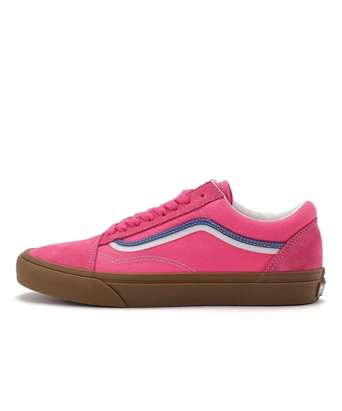 VANS(バンズ)の「VANS ヴァンズ OLD SKOOL DS オールドスクール DS VN000EG8GDT *HONEYSUCKLE/NV(スニーカー・メンズ・ピンク・10/8/6/4/11/7h/12/7/5/9/5h/4h/6h/10h/9h/8h)」の5枚目の写真