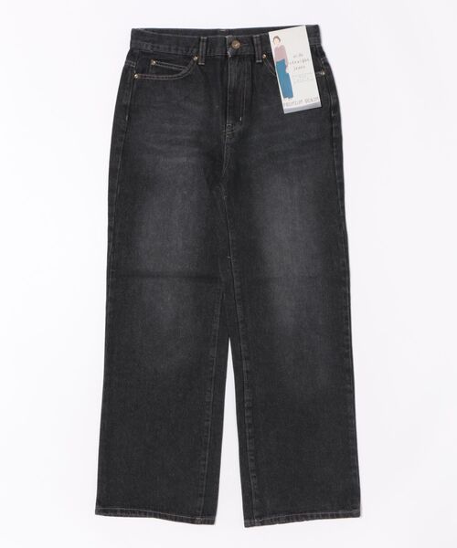 fort point(フォーポイント)の「【C-FORT POINT/フォートポイント】デニムワイドパンツ(デニムパンツ・レディース・スカイブルー/ブラック/ネイビー/ケミカルウォッシュ・MEDIUM/LARGE)」の20枚目の写真