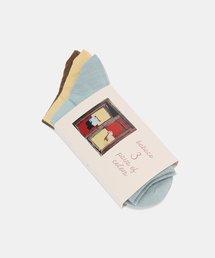 IENA | babaco/ババコ 3Paire Socks 靴下 BA02-BN3C(ソックス/靴下)