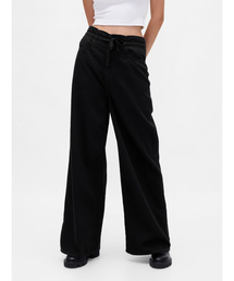 Gap ブーツカットデニム　ブラック GAP（ギャップ）の「ウォッシュウェル ブーツカットデニム