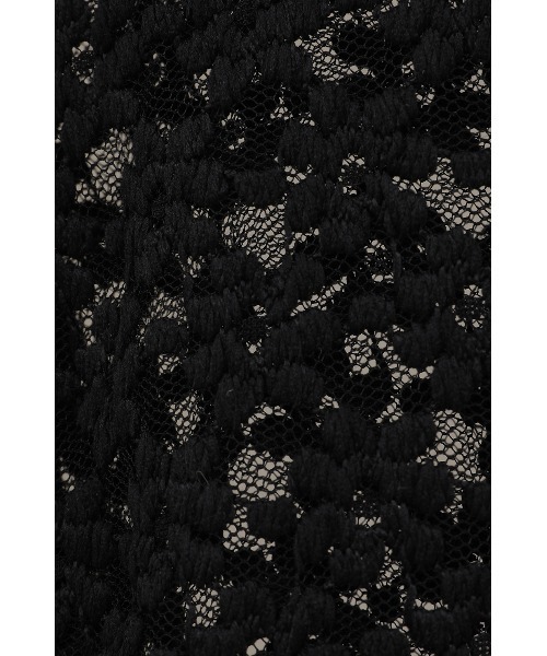 CLANE（クラネ）の「3D FLOWER LACE SHIRT（シャツ/ブラウス・レディース・その他/ブラック・1/2）」の10枚目の写真