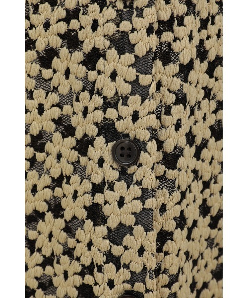 CLANE（クラネ）の「3D FLOWER LACE SHIRT（シャツ/ブラウス・レディース・その他/ブラック・1/2）」の16枚目の写真