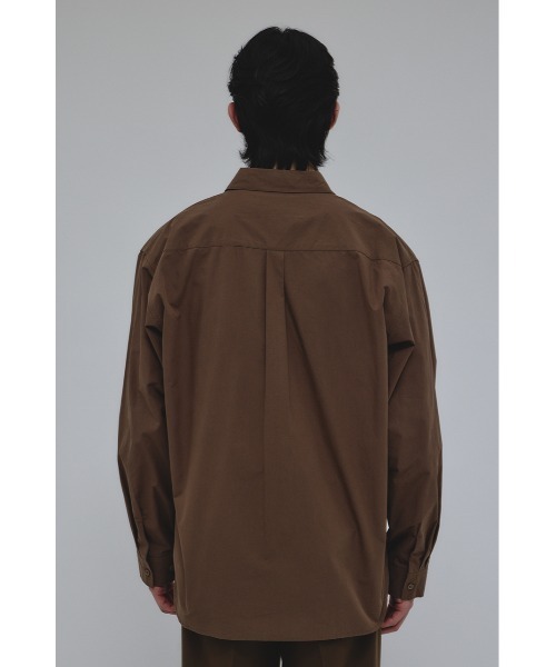 STYLEMIXER(スタイルミキサー)の「フラップポケットシャツ(シャツ/ブラウス・メンズ・ブラウン/ブラック/ライトベージュ・MEDIUM/LARGE)」の22枚目の写真