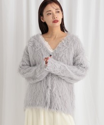 mysty woman | カラーシャギーカーディガン 581532(カーディガン/ボレロ)