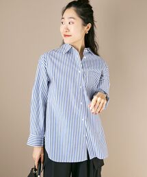 le.coeur blanc | 《Oggi専属モデル 飯豊まりえさん着用》レギュラーカラーオーバーシャツ(シャツ/ブラウス)