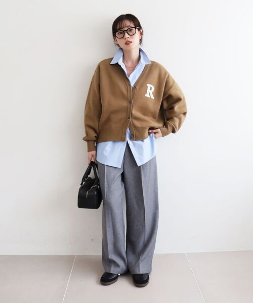 le.coeur blanc（ルクールブラン）の「レギュラーカラーオーバーシャツ（シャツ/ブラウス・レディース・ブルー系その他2/ピンク/ブルー・38）」の15枚目の写真