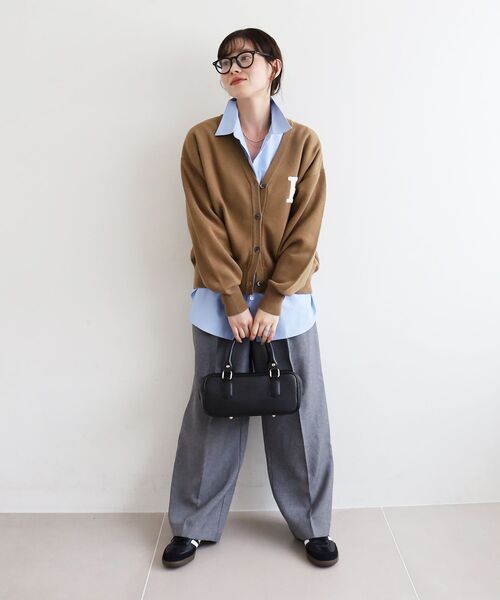 le.coeur blanc（ルクールブラン）の「レギュラーカラーオーバーシャツ（シャツ/ブラウス・レディース・ブルー系その他2/ピンク/ブルー・38）」の17枚目の写真